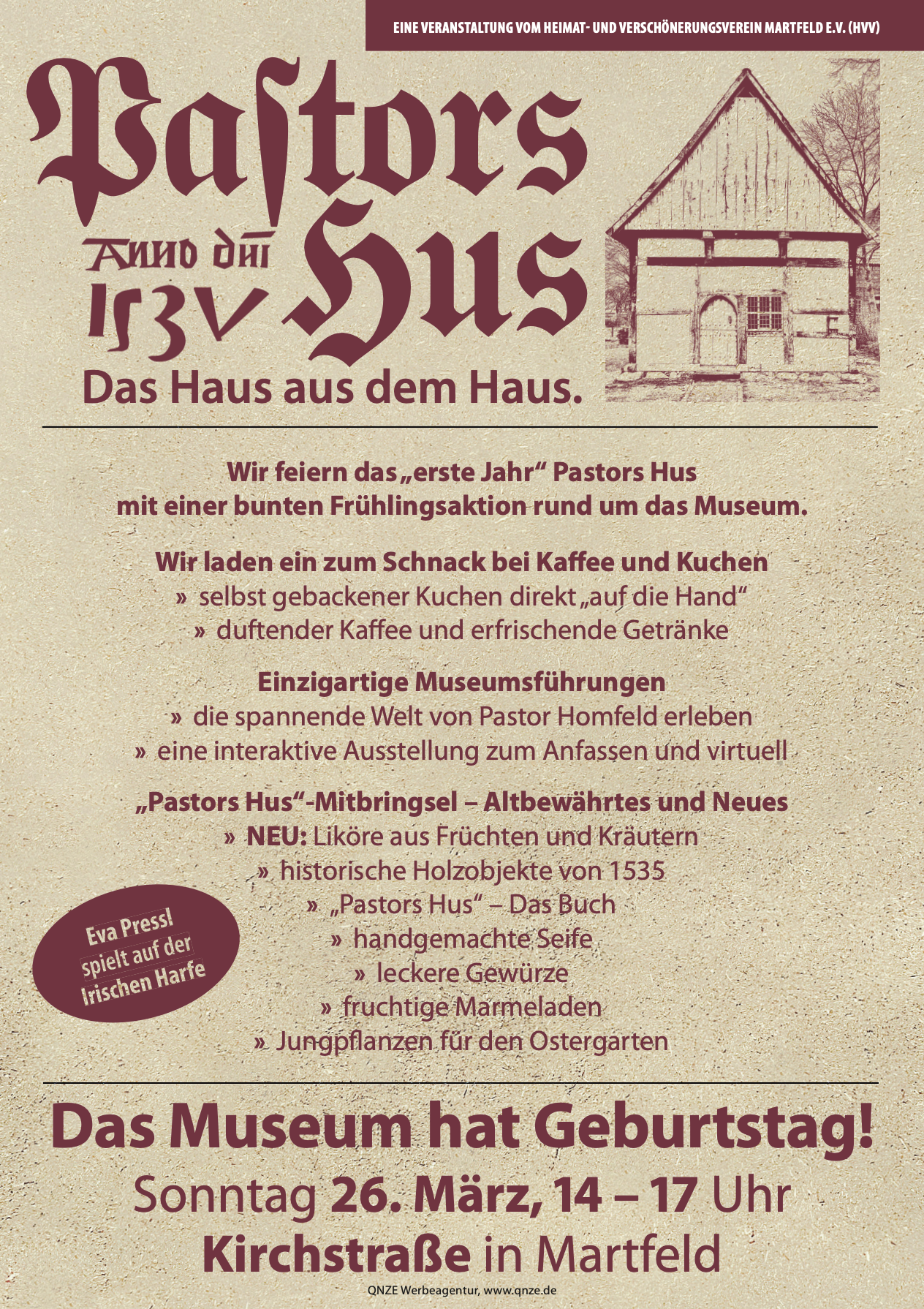 Wir feiern das erste jahr Pastirs Hus