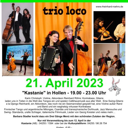 Konzert am 21.04.2023 in der Kastanie