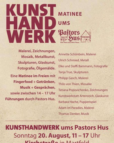 Kunsthandwerk im Pastors Hus